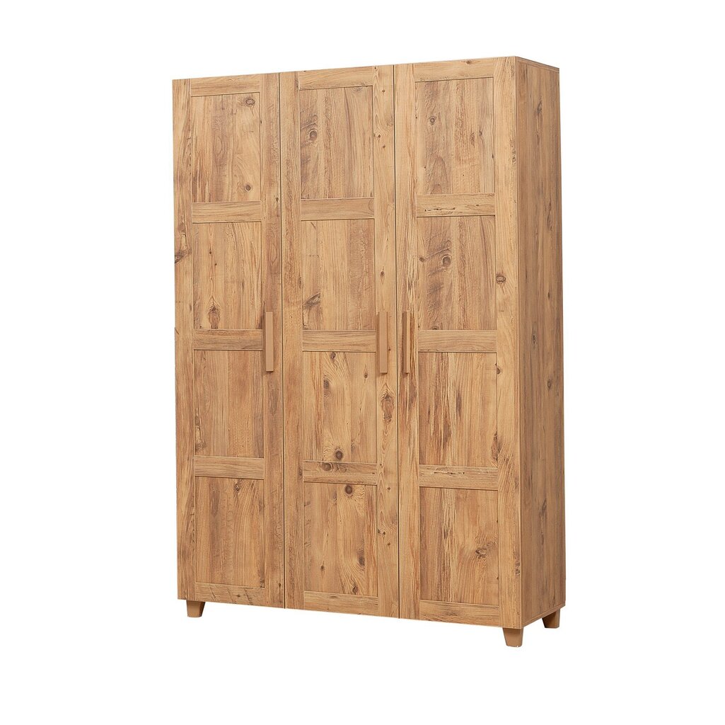 Riidekapp Kalune Design Wardrobe 869 (III), 120 cm, helepruun hind ja info | Kapid | hansapost.ee