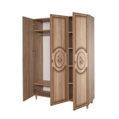 Riidekapp Kalune Design Wardrobe 863 (VI), 135 cm, tamm/pruun цена и информация | Шкафы | hansapost.ee