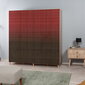 Riidekapp Kalune Design Wardrobe 869 (V), 180 cm, tamm/punane цена и информация | Kapid | hansapost.ee