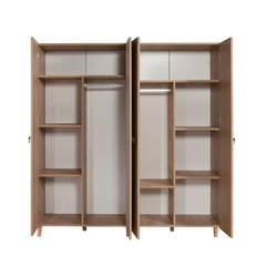 Шкаф Kalune Design Wardrobe 863 (II), 180 см, дуб/темно-синий цена и информация | Шкафы | hansapost.ee