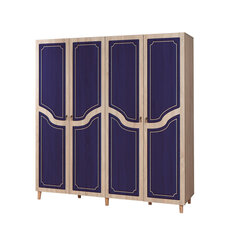 Шкаф Kalune Design Wardrobe 863 (II), 180 см, дуб/темно-синий цена и информация | Шкафы | hansapost.ee