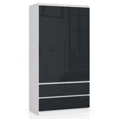 Шкаф NORE S90, белый/серый цена и информация | Шкафы | hansapost.ee