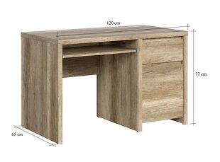 Kirjutuslaud Kaspian, wenge price and information | Computer desks, writing desks | hansapost.ee