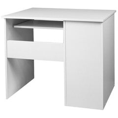 Письменный стол NORE Pin, белый/коричневый цена и информация | NORE Офисная мебель | hansapost.ee