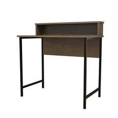 Письменный стол Kalune Design Uso, коричневый/черный цена и информация | Детские письменные столы | hansapost.ee