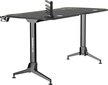 Mängurilaud Ultradesk Grand Green, must/roheline hind ja info | Arvutilauad, kirjutuslauad | hansapost.ee