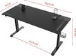 Mängurilaud Ultradesk Momentum, must цена и информация | Arvutilauad, kirjutuslauad | hansapost.ee