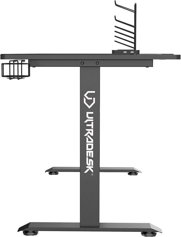 Mängurilaud Ultradesk Momentum, must цена и информация | Arvutilauad, kirjutuslauad | hansapost.ee