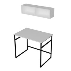 Kirjutuslaud Gama, valge/must price and information | Computer desks, writing desks | hansapost.ee