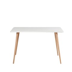 Стол Kalune Design 869 (II), белый/светло-коричневый цена и информация | Компьютерные, письменные столы | hansapost.ee