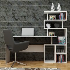 Письменный стол Kalune Design Next, белый цена и информация | Компьютерные, письменные столы | hansapost.ee