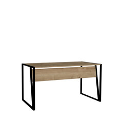 Письменный стол Kalune Design  Cunda, коричневый/черный цена и информация | Компьютерные, письменные столы | hansapost.ee