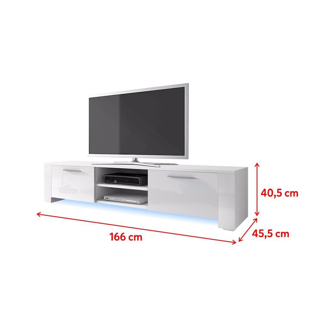 TV laud Global, valge hind ja info | Televiisori alused | hansapost.ee