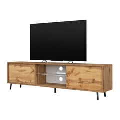 TV столик Selsey Luna, цвета дуба цена и информация | Тумбы под телевизор | hansapost.ee