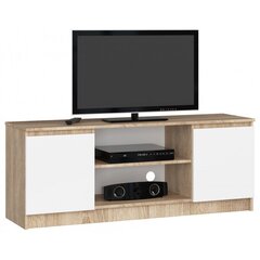 ТВ столик NORE RTV K140, цвета дуба/белый цена и информация | Тумбы под телевизор | hansapost.ee