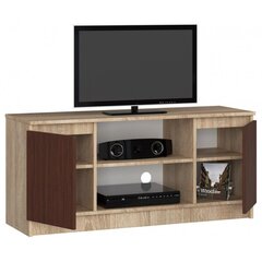 ТВ столик NORE RTV K120, цвета дуба/коричневый цена и информация | Тумбы под телевизор | hansapost.ee