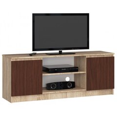 ТВ столик NORE RTV K140, цвета дуба/коричневый цена и информация | Тумбы под телевизор | hansapost.ee