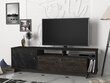 TV laud Kalune Design Artem, must/pruun hind ja info | Televiisori alused | hansapost.ee