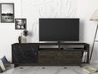 TV laud Kalune Design Artem, must/pruun hind ja info | Televiisori alused | hansapost.ee