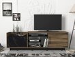 TV laud Kalune Design Siento, pruun/must hind ja info | Televiisori alused | hansapost.ee