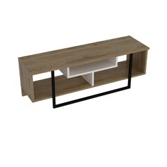 ТВ столик Kalune Design Asal 120 см, дуб/черный цена и информация | Тумбы под телевизор | hansapost.ee
