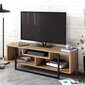 TV laud Kalune Design Asal 120 cm, pruun/must hind ja info | Televiisori alused | hansapost.ee