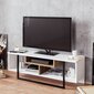 TV laud Kalune Design Asal 120 cm, valge/tamm цена и информация | Televiisori alused | hansapost.ee