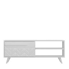 ТВ столик Kalune Design Venedik, белый цена и информация | Тумбы под телевизор | hansapost.ee