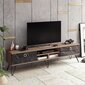 TV laud Kalune Design Lorenz, pruun/must hind ja info | Televiisori alused | hansapost.ee