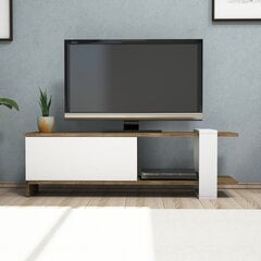 TV laud Kalune Design Gaye, pruun/valge цена и информация | Тумбы под телевизор | hansapost.ee