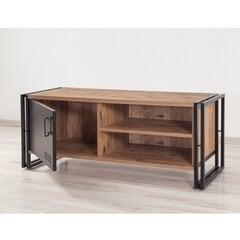 ТВ столик Kalune Design Cosmo Foris, коричневый/черный цена и информация | Тумбы под телевизор | hansapost.ee