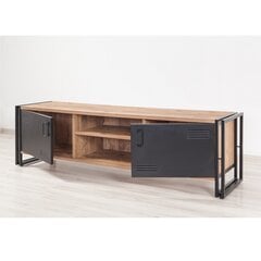 ТВ столик Kalune Design Cosmo Rex, коричневый/черный цена и информация | Тумбы под телевизор | hansapost.ee