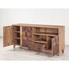 ТВ столик Kalune Design Marina Mila, темно-коричневый цена и информация | Тумбы под телевизор | hansapost.ee