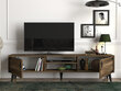 TV laud Kalune Design Anthes 2, pruun/must hind ja info | Televiisori alused | hansapost.ee