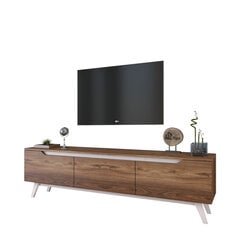 TV laud Kalune Design D1, pruun/valge hind ja info | Televiisori alused | hansapost.ee