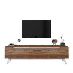 TV laud Kalune Design D1, pruun/valge цена и информация | Тумбы под телевизор | hansapost.ee