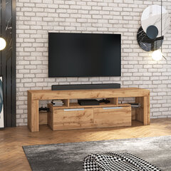 ТВ столик Selsey Vergon, коричневый цена и информация | Тумбы под телевизор | hansapost.ee