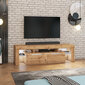 TV-laud Selsey Vergon LED, pruun цена и информация | Televiisori alused | hansapost.ee
