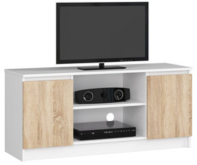 ТВ столик NORE RTV K120, белый/цвета дуба цена и информация | Тумбы под телевизор | hansapost.ee