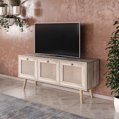 ТВ столик Likya 140, коричневый цена и информация | Тумбы под телевизор | hansapost.ee