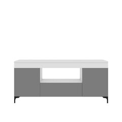 ТВ столик Selsey Gusto, серый/белый цена и информация | Тумбы под телевизор | hansapost.ee
