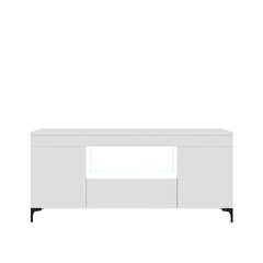 ТВ столик Selsey Gusto LED, белый цена и информация | Тумбы под телевизор | hansapost.ee