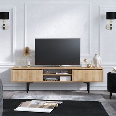 ТВ столик Kalune Design 393 (II), коричневый цена и информация | Тумбы под телевизор | hansapost.ee