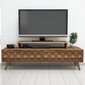 TV-laud Kalune Design 845, 140 cm, pruun hind ja info | Televiisori alused | hansapost.ee