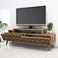 TV-laud Kalune Design 845, 140 cm, pruun hind ja info | Televiisori alused | hansapost.ee