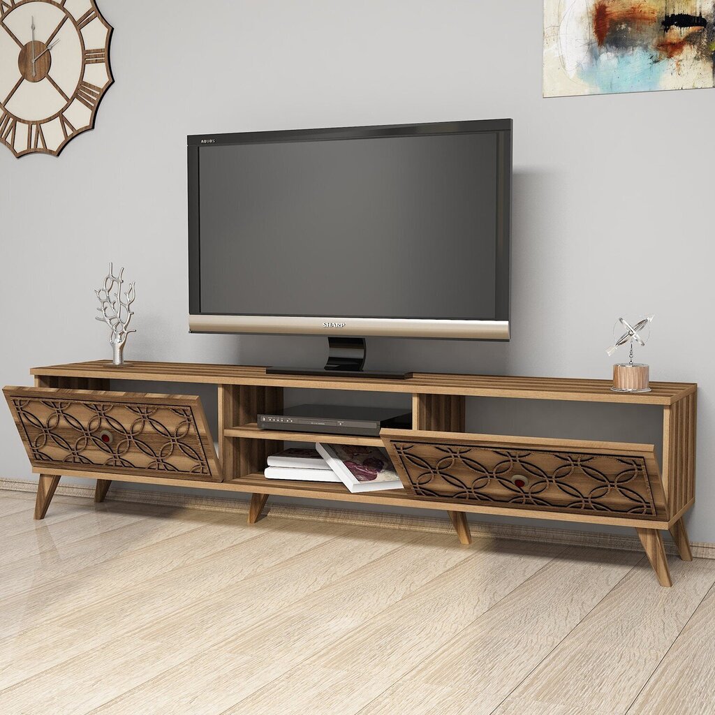 TV-laud Kalune Design 845,180 cm, pruun hind ja info | Televiisori alused | hansapost.ee