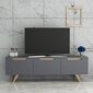 TV-laud Kalune Design 382, 150 cm, hall цена и информация | Televiisori alused | hansapost.ee