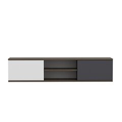 ТВ столик Kalune Design 382 (II), 160 см, серый/белый цена и информация | Тумбы под телевизор | hansapost.ee
