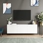 TV-laud Kalune Design 382(I), 150 cm, valge hind ja info | Televiisori alused | hansapost.ee
