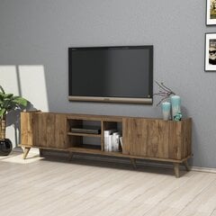 TV-laud Kalune Design 389, 180 cm, pruun hind ja info | Televiisori alused | hansapost.ee